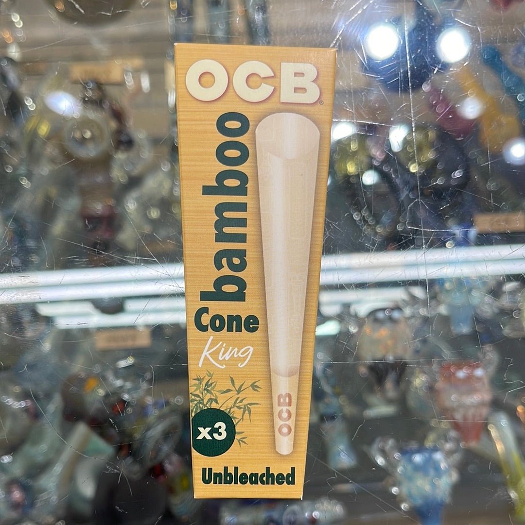 OCB King Size Bamboo Cones