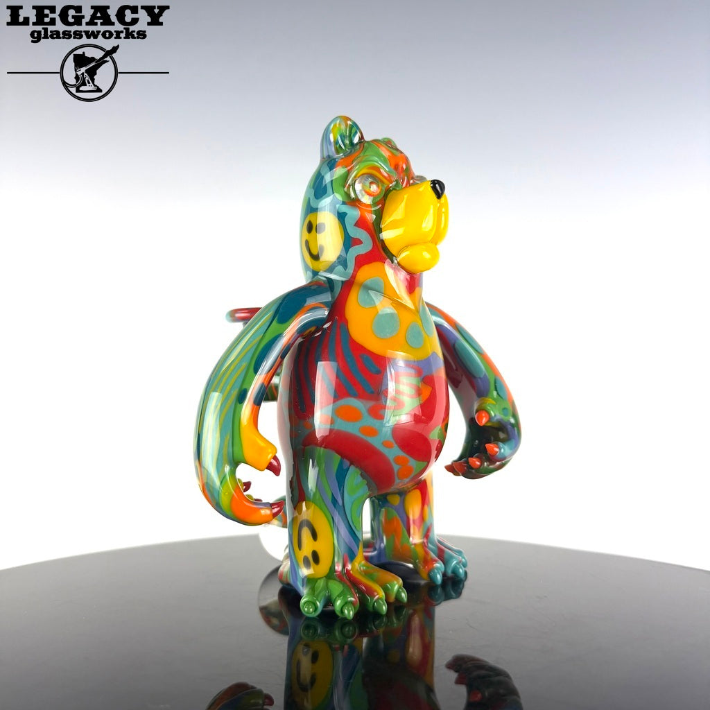 Ty Leeman x Coyle Condenser Bear Rig | Legacy Glassworks