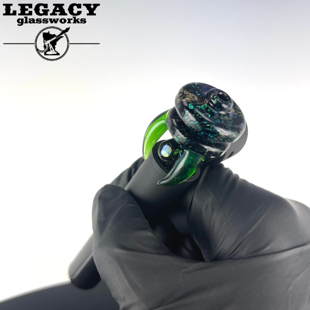 AJ Surf City Dichro/Green Pivot Mouthpiece