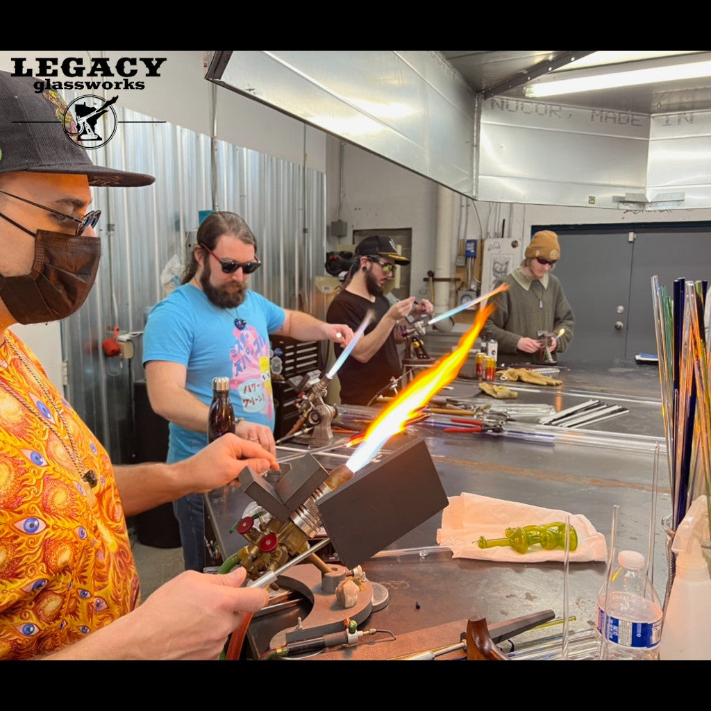 Glassblowing Class: Making a Wine Glass