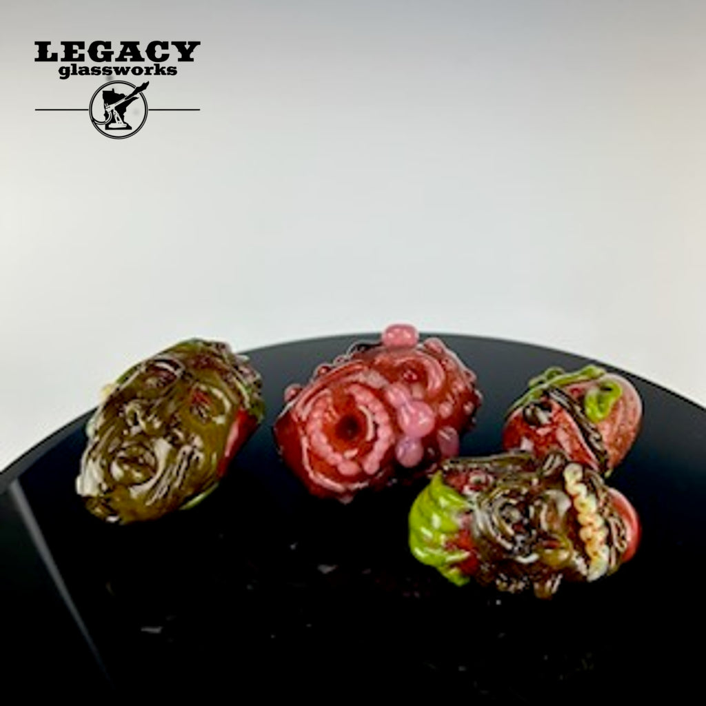 Alternative Glass Head Spoons