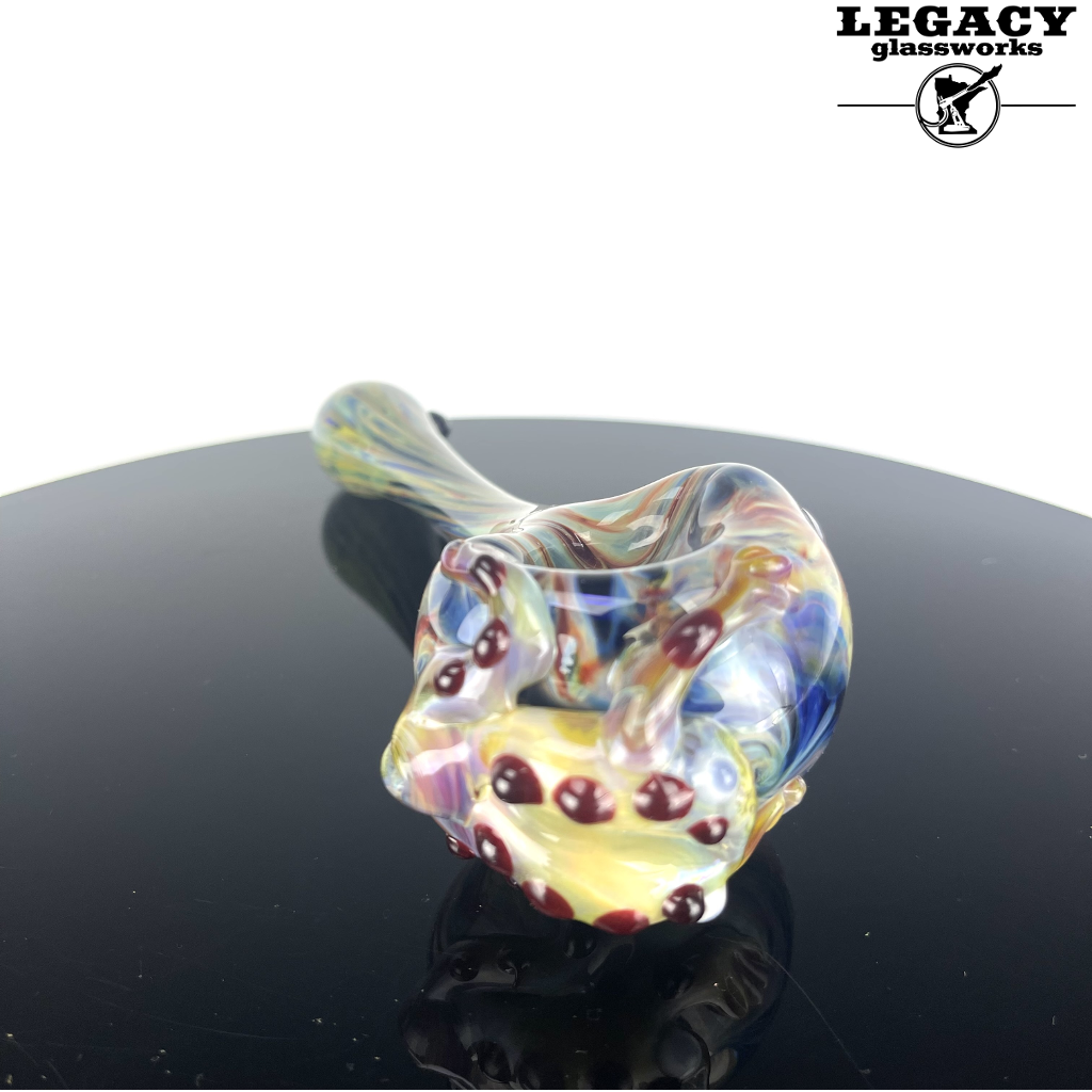 Alternative Glass 4-hole Spoon