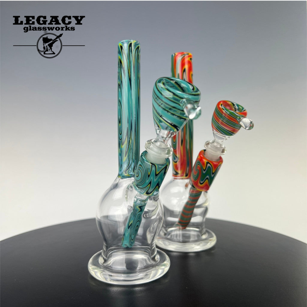 Matty White Lineworked Mini Tube