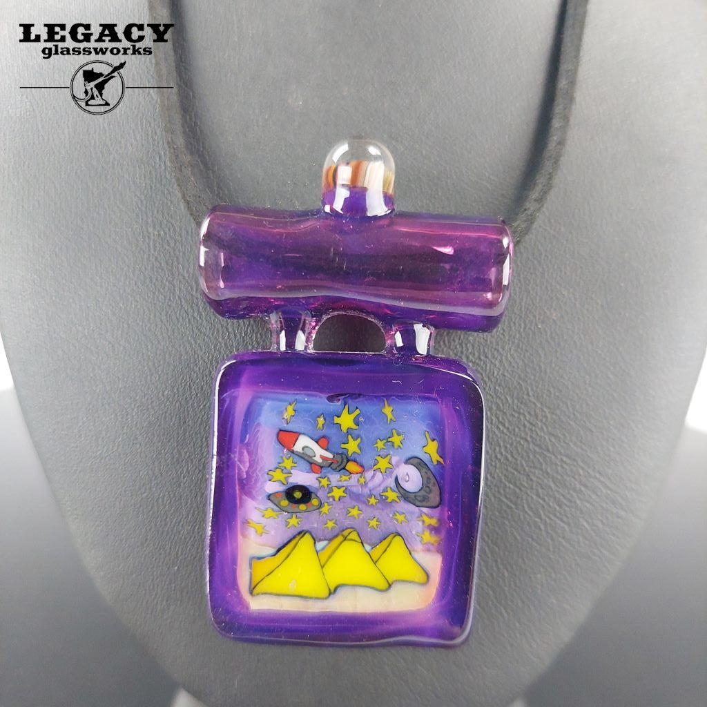 Slick Rick Space Pyramid Pendant
