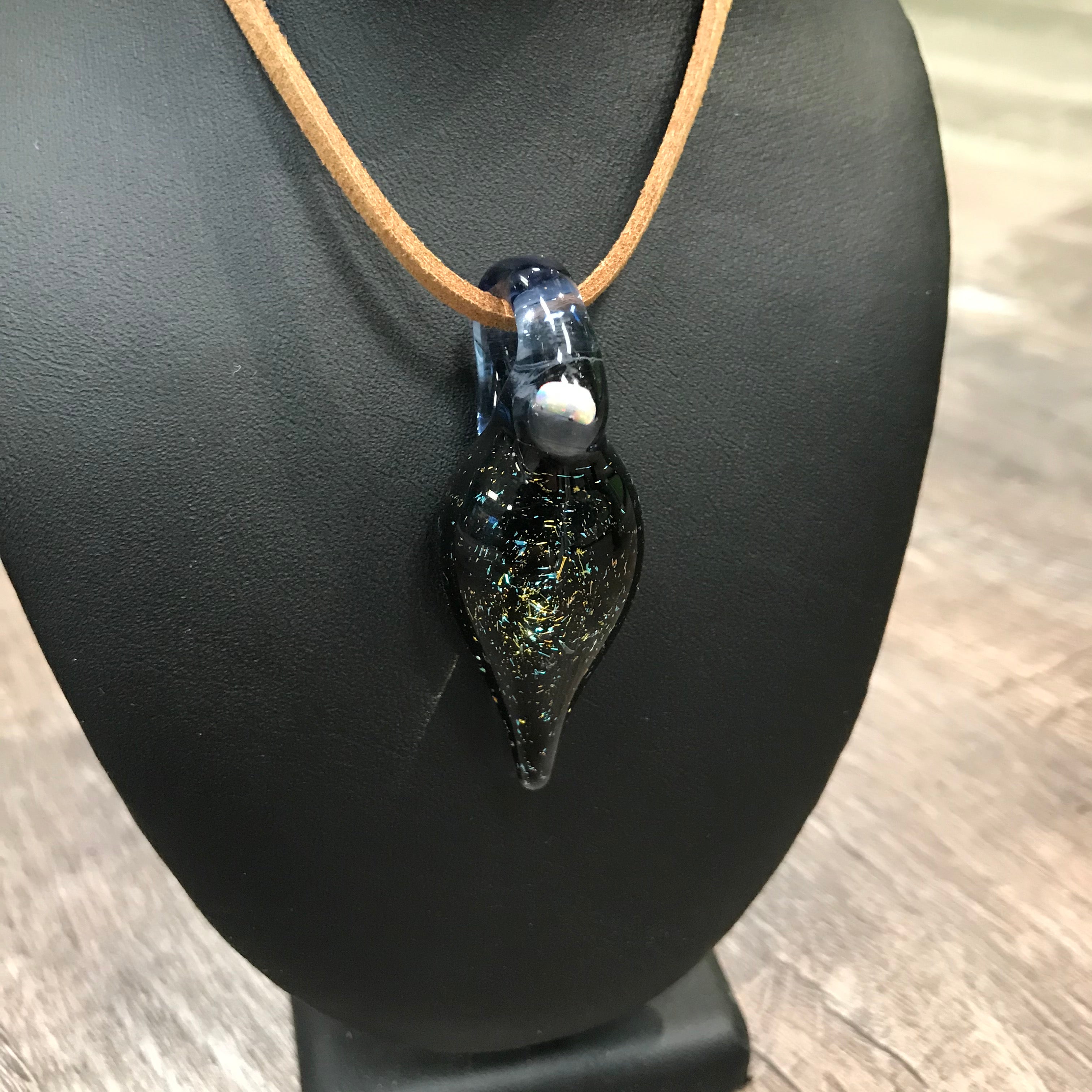 Fozz Glass Opal Dichro Pendant