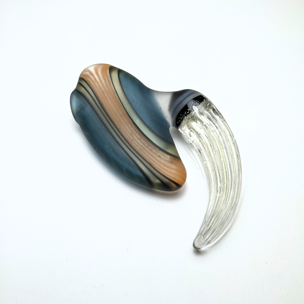 Appalachian Glass Expression (A.G.E.) UV Dropclaw Pendant