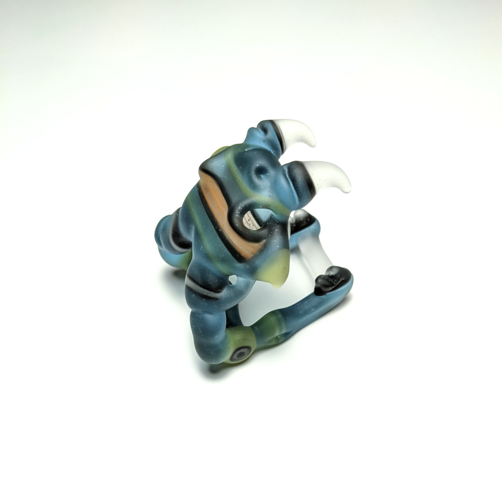 Appalachian Glass Expression (A.G.E.) Tribal Viper Pendant