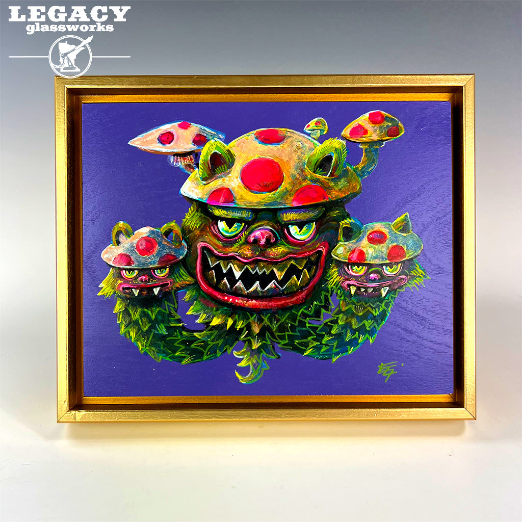 Eli Libson Painting “Mushroom Demon”