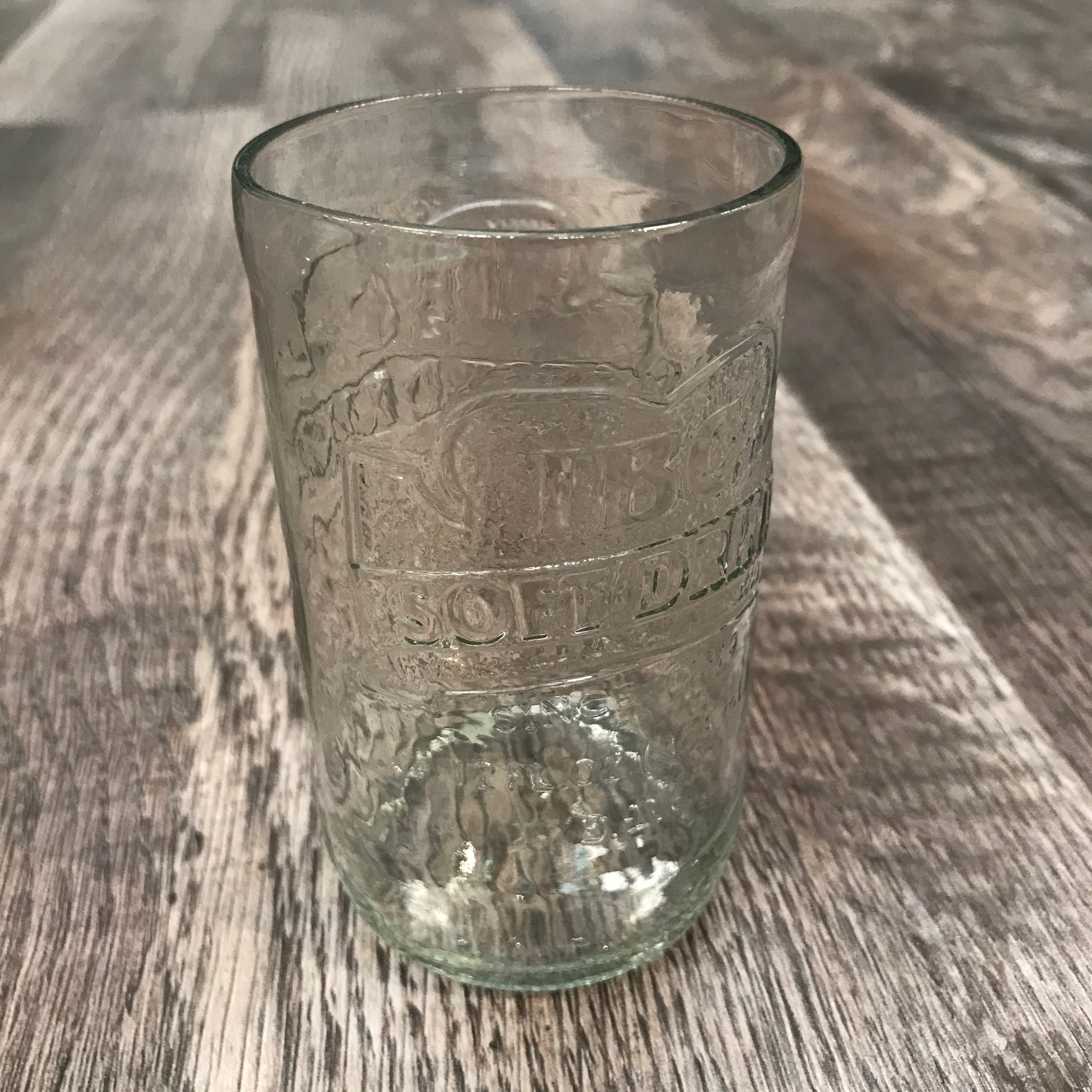Repurposed Bottle Glasses