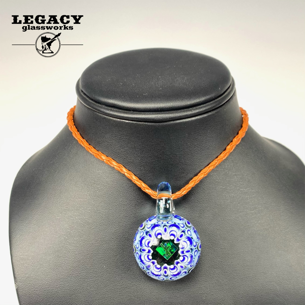 Yoshi Kondo Dotstack Pendant | Legacy Glassworks
