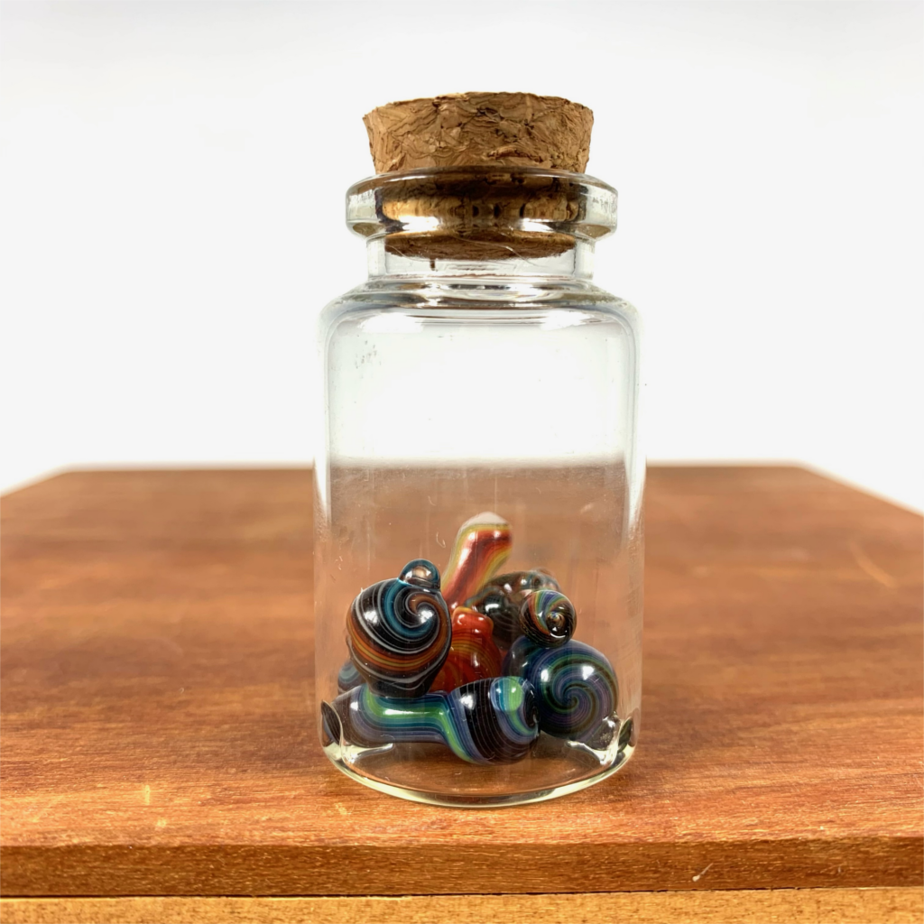 Boro Ballers Mini Spoon Terp Pearl