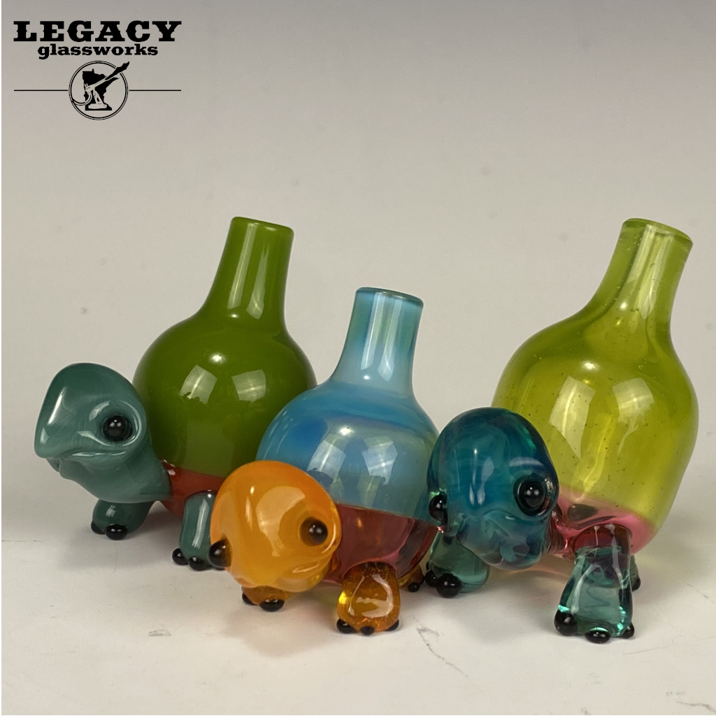 Tortoise Bubble Caps by Brandon Martin