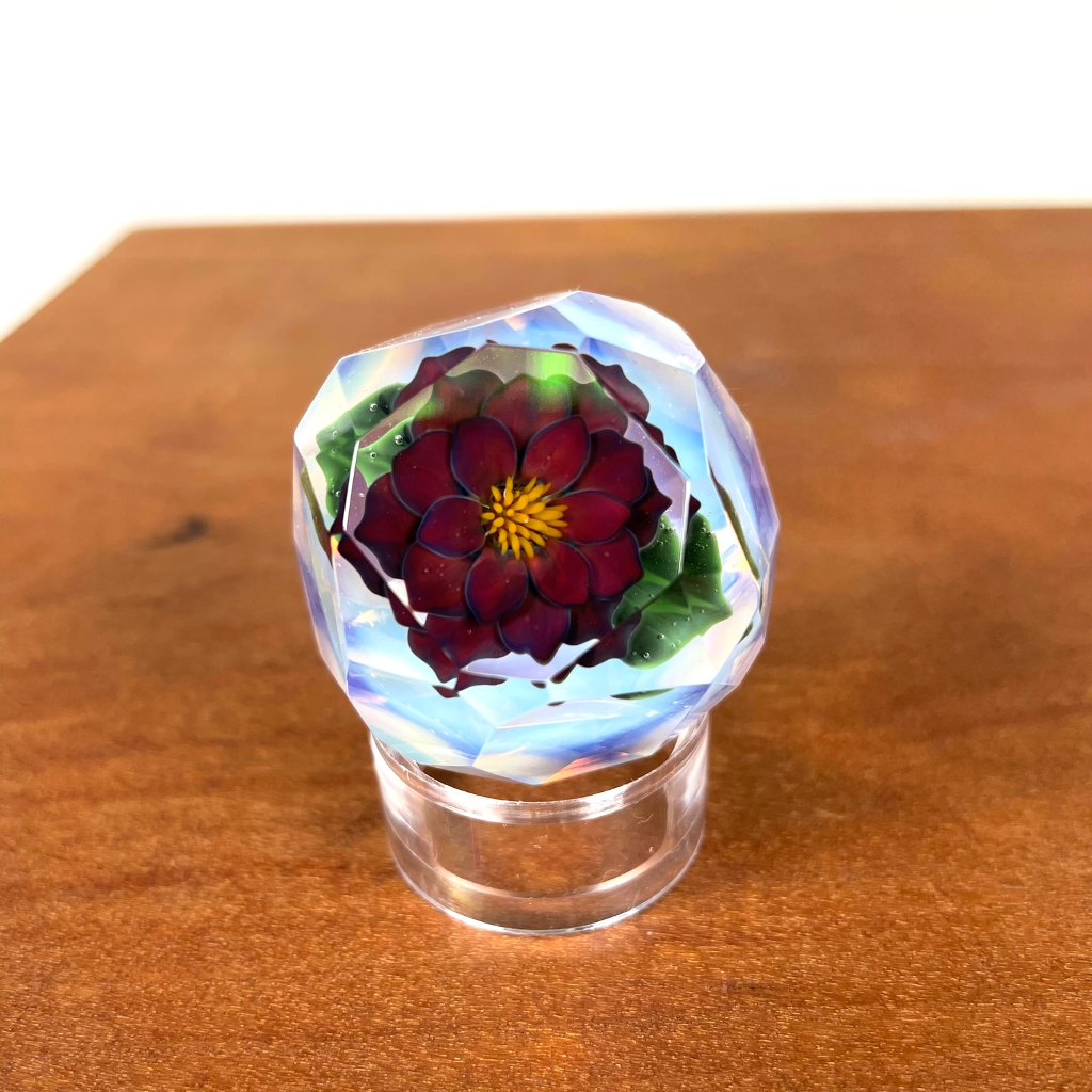 Sergio Vettori Faceted Marbles by Matt Kelley or Florin Glass