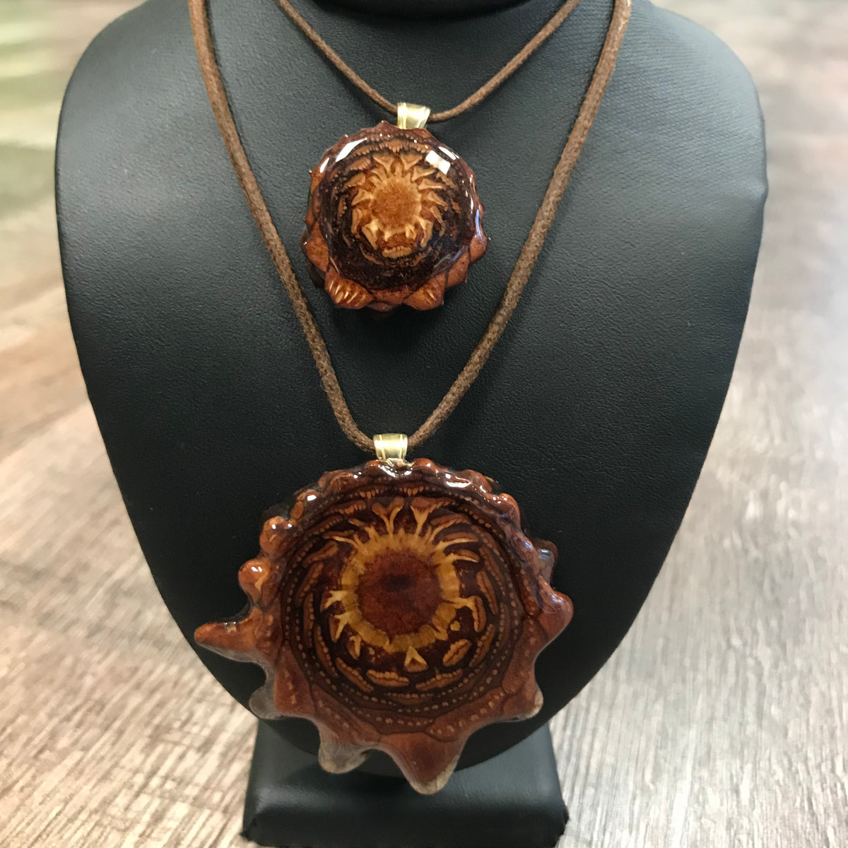 Third Eye Pinecone Pendant Legacy Glassworks