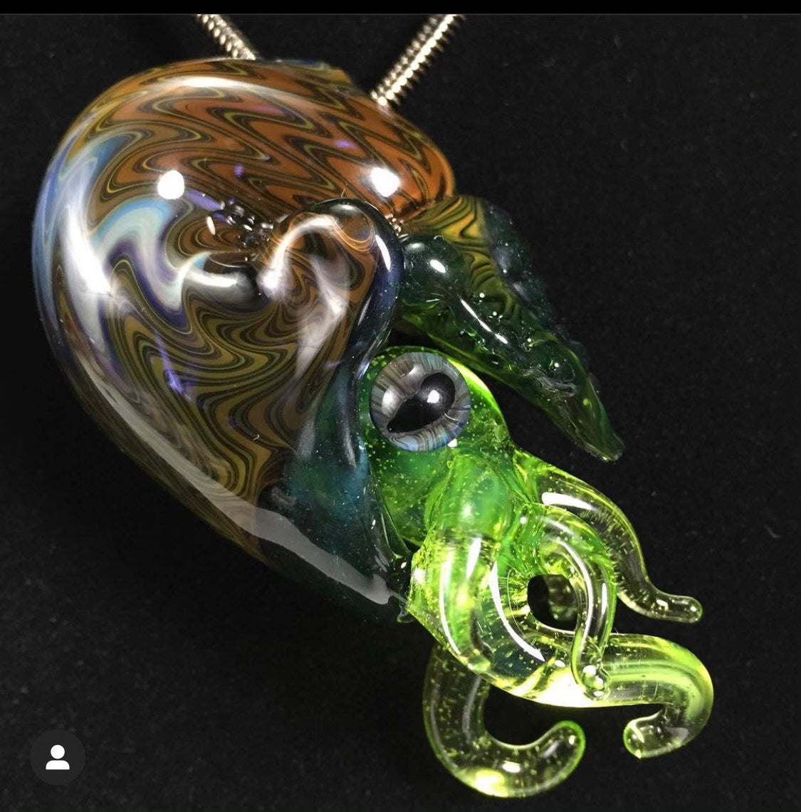 Brandon Martin Nautilus Pendant