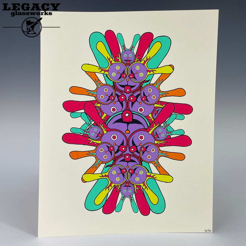 Pyroscopic x Aquariust Screenprint