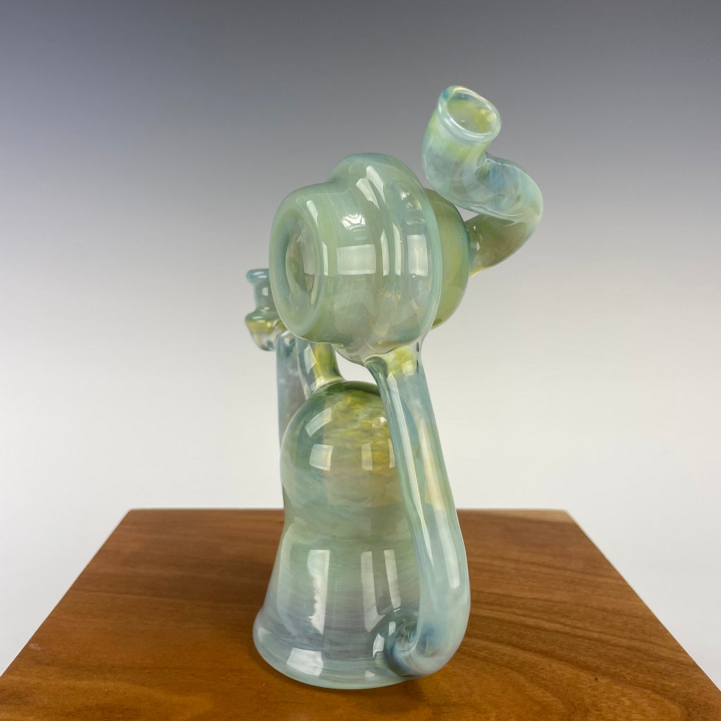 Hurricain Glass Colored Whirlpool Recycler