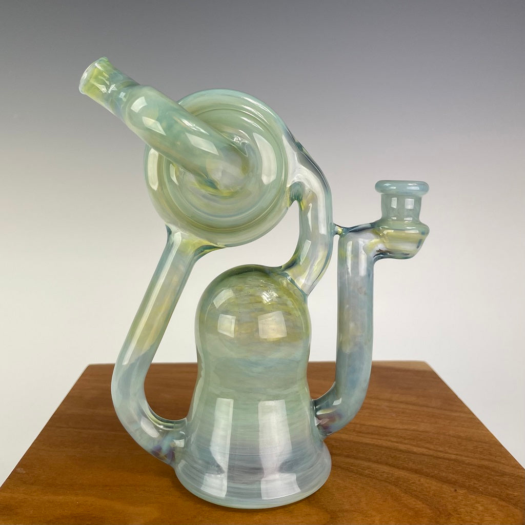 Hurricain Glass Colored Whirlpool Recycler