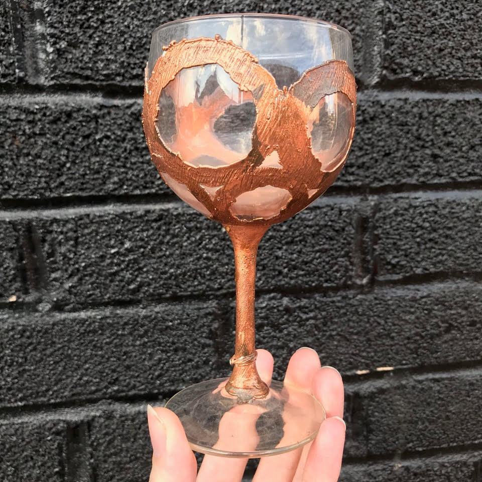 Infinite Alchemics Electroformed Wine Cup