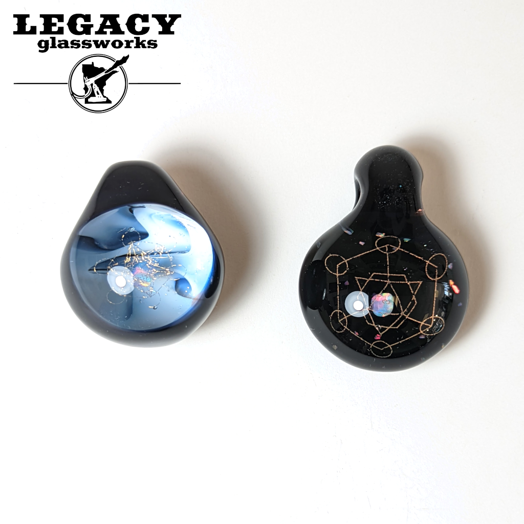 Jes Durfee Sacred Geo Opal Pendant