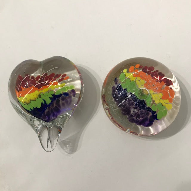 Jill Braun Rainbow Paperweights
