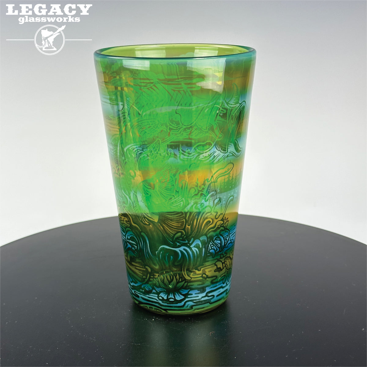 Mothership Pint Glasses Legacy Glassworks