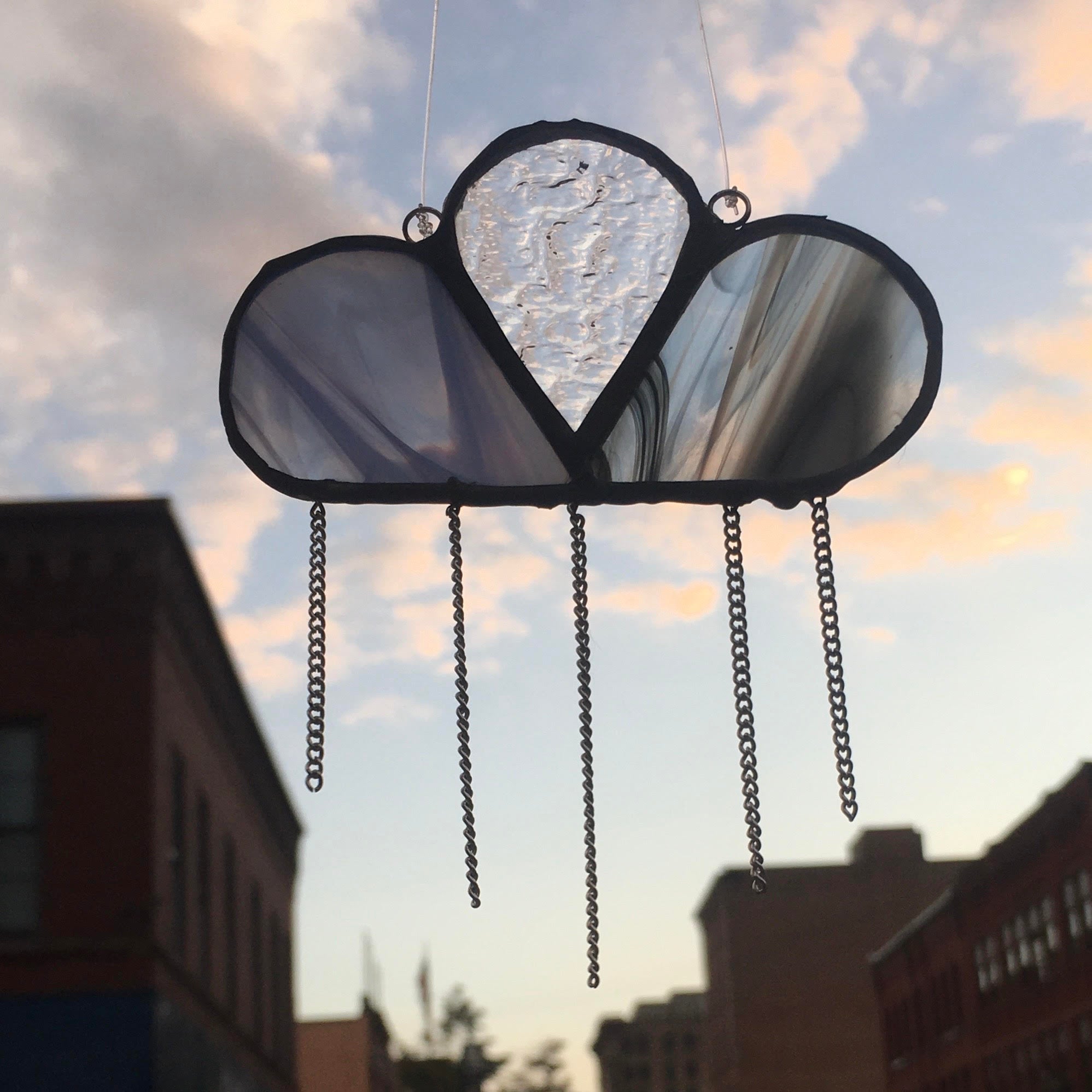 Medori Marble Rain Cloud Sun Catcher