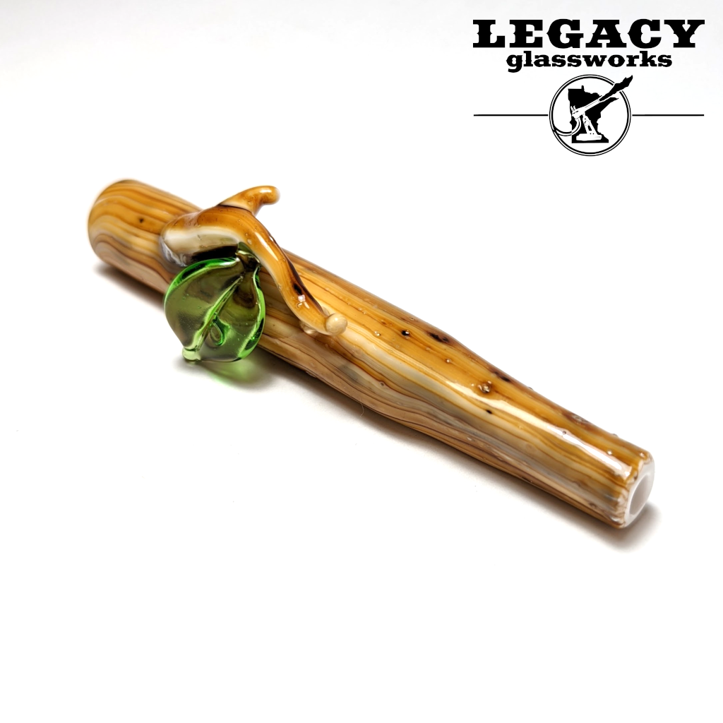 Pouch Glass Bamboo Chillum