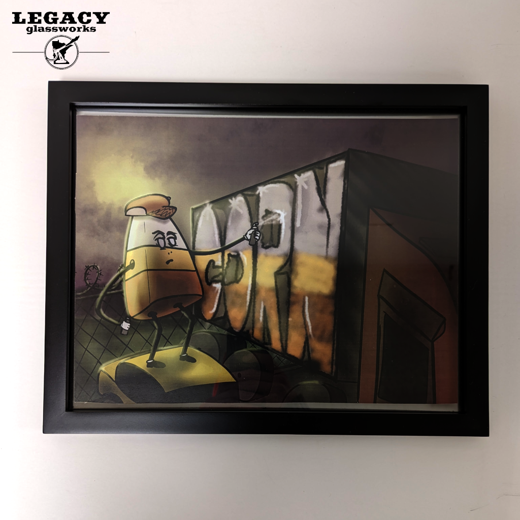 Okie Wokie "Corn" Framed Print