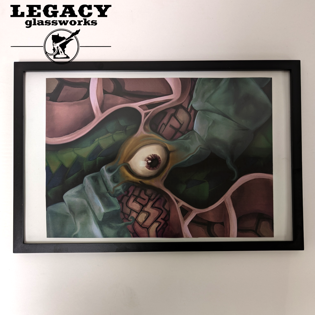 Okie Wokie "Melt" Framed Print