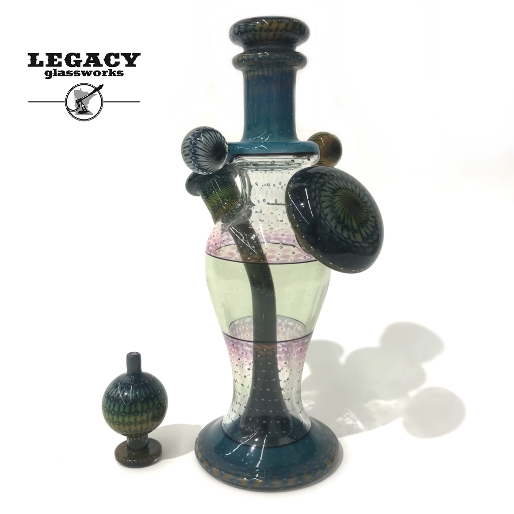 Steve Sizelove Bottle Blue