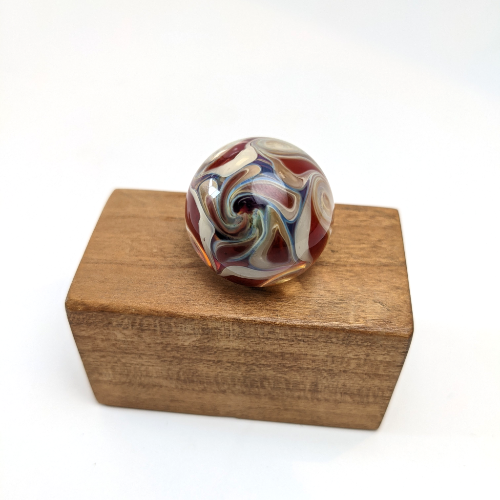 Slack Glass Dichro Slurper Cap Marble
