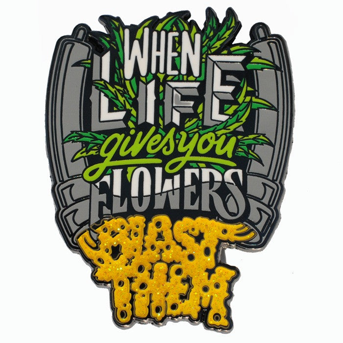 When Life Gives You Flowers Hat Pin