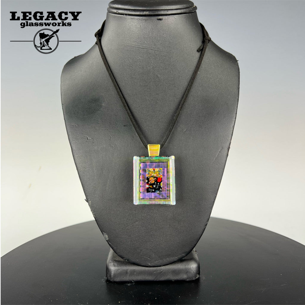 Slick Rick x Boro Barto Dichroic Millie Pendant Legacy Glassworks