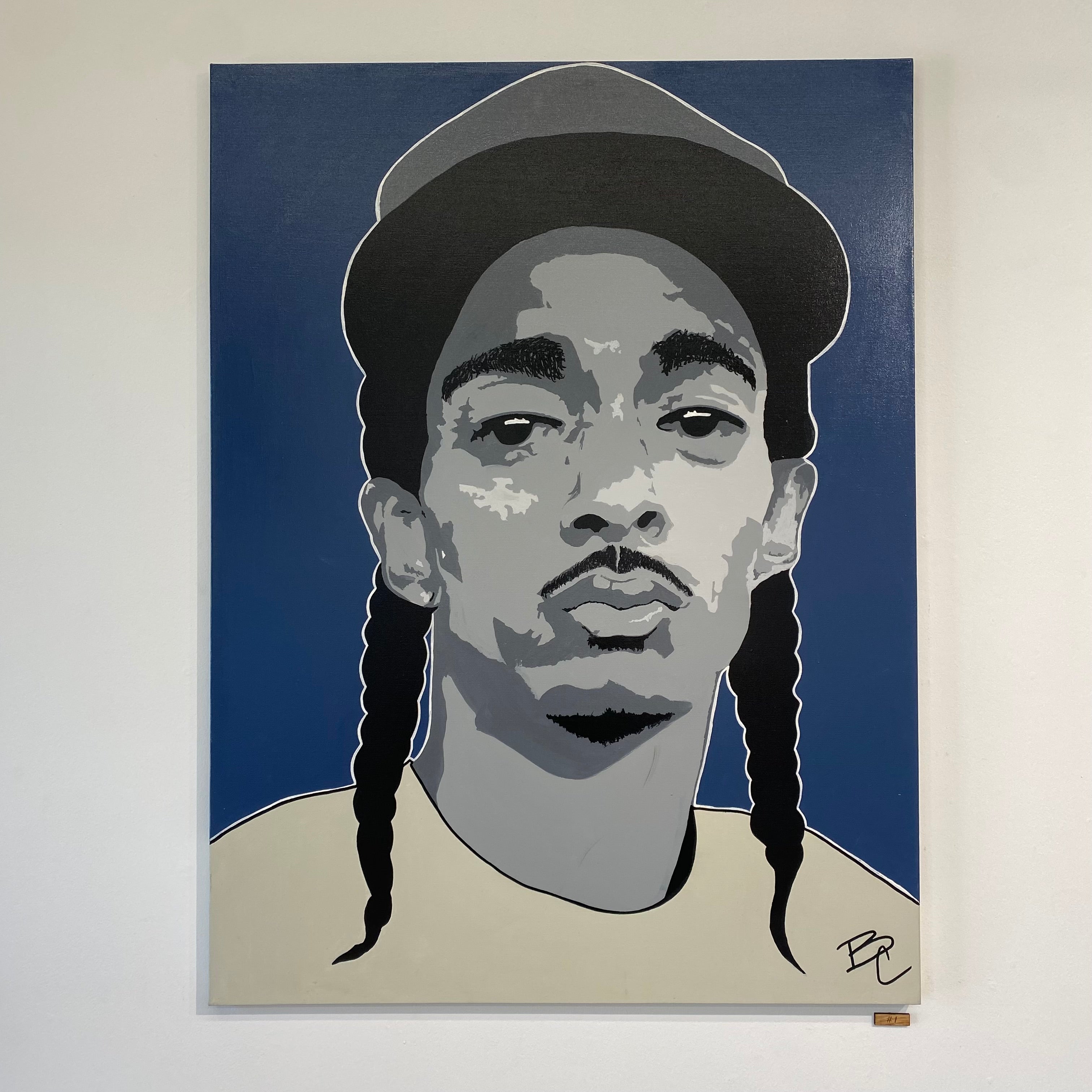 "Nipsey" Painting by Brandon