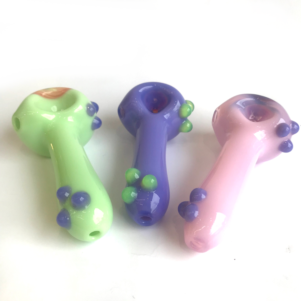 White Chocolate Tie Dye Cap Spoon