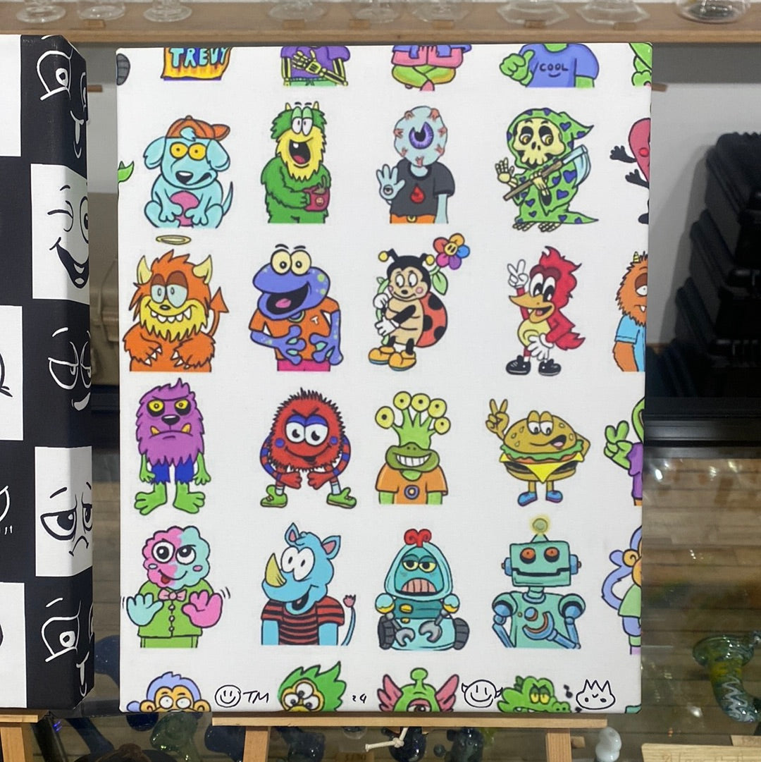 Trevy Metal Assorted Canvas Prints 2024