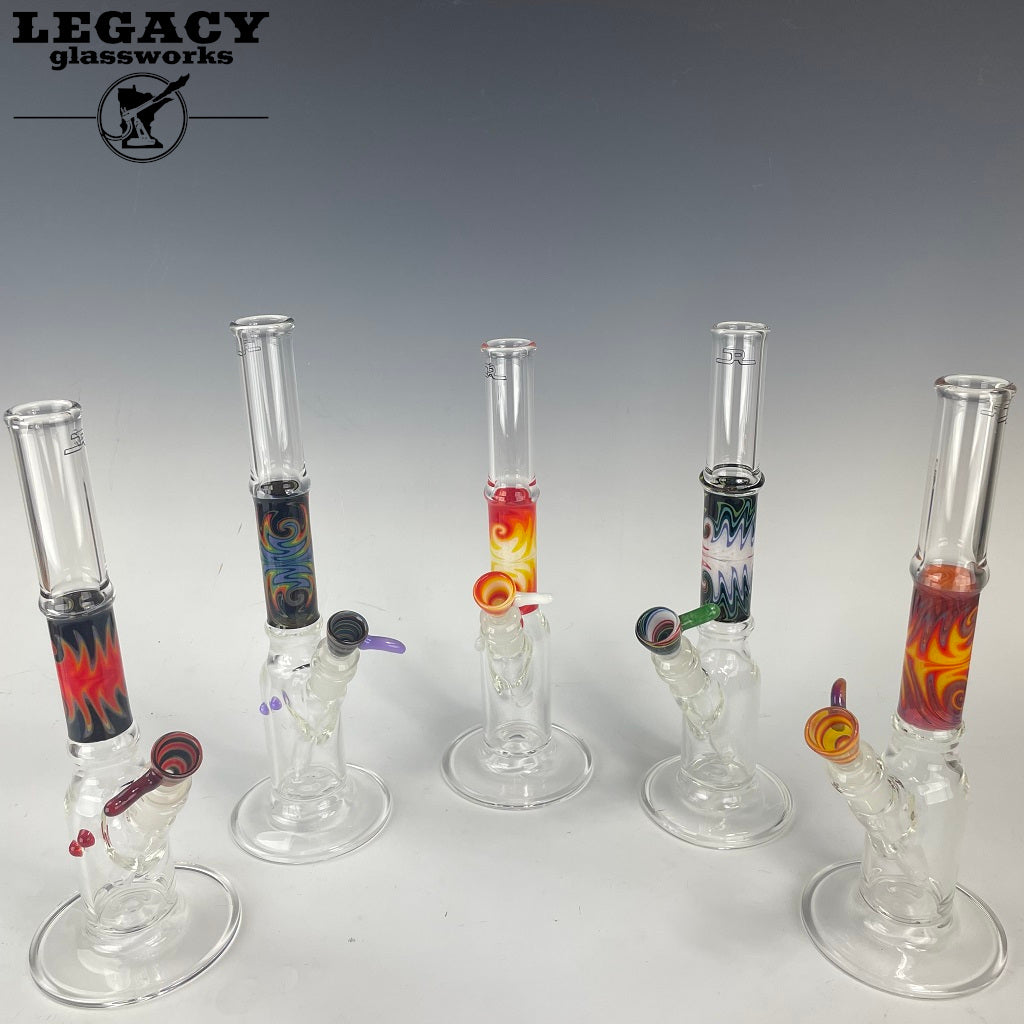 Robin Glass Wig-Wag Tubes | Legacy Glassworks