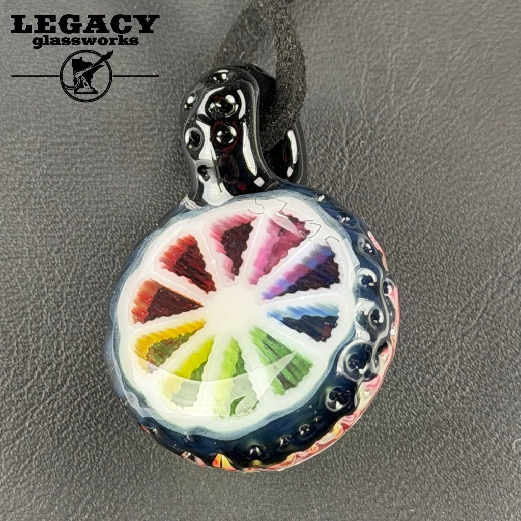 Lyons Rainbow Slice Pendants