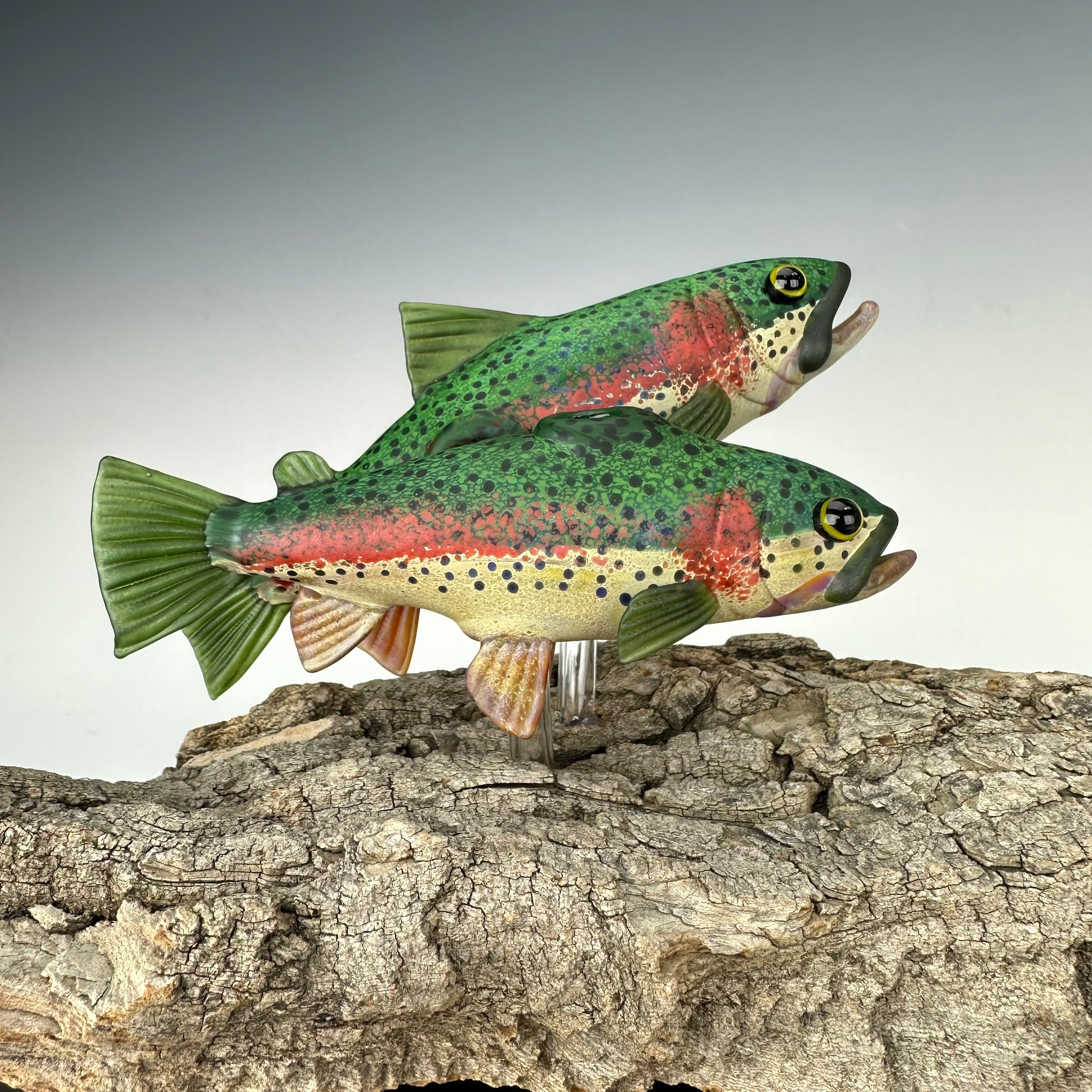 Trapper Fish Rig Display "F&FM 2023" Legacy Glassworks