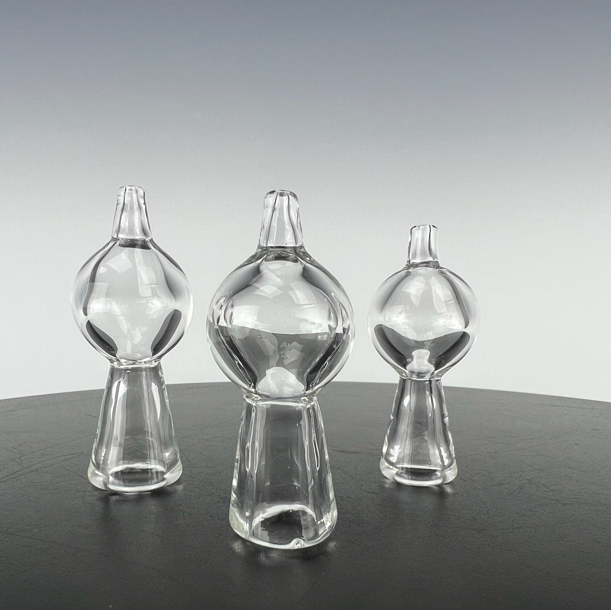 Bird Boy Glass Bubble Caps