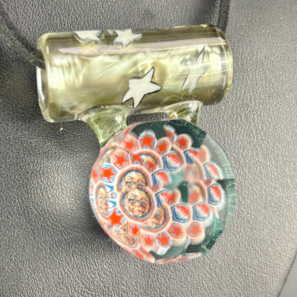 Slick Rick Faceted Jerry Face Pendant
