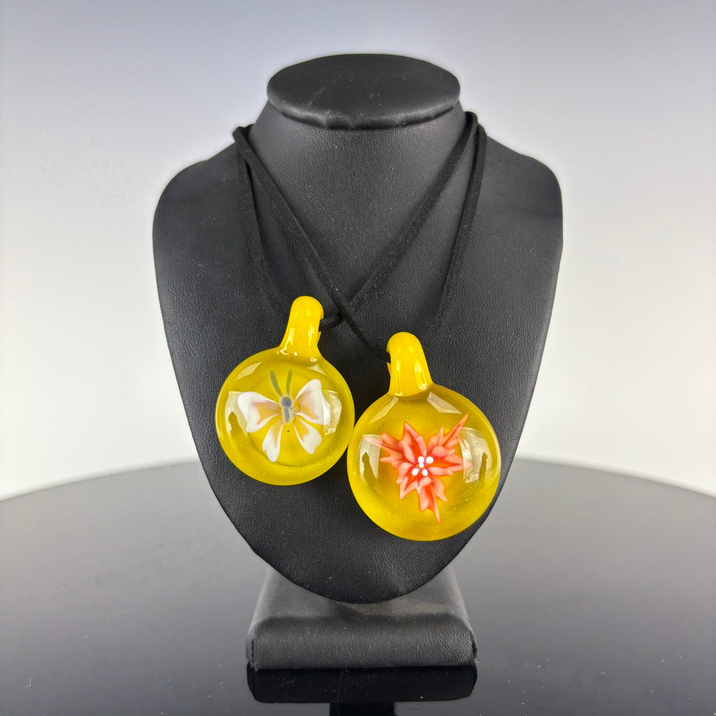Northern Groove Yellow Pendants