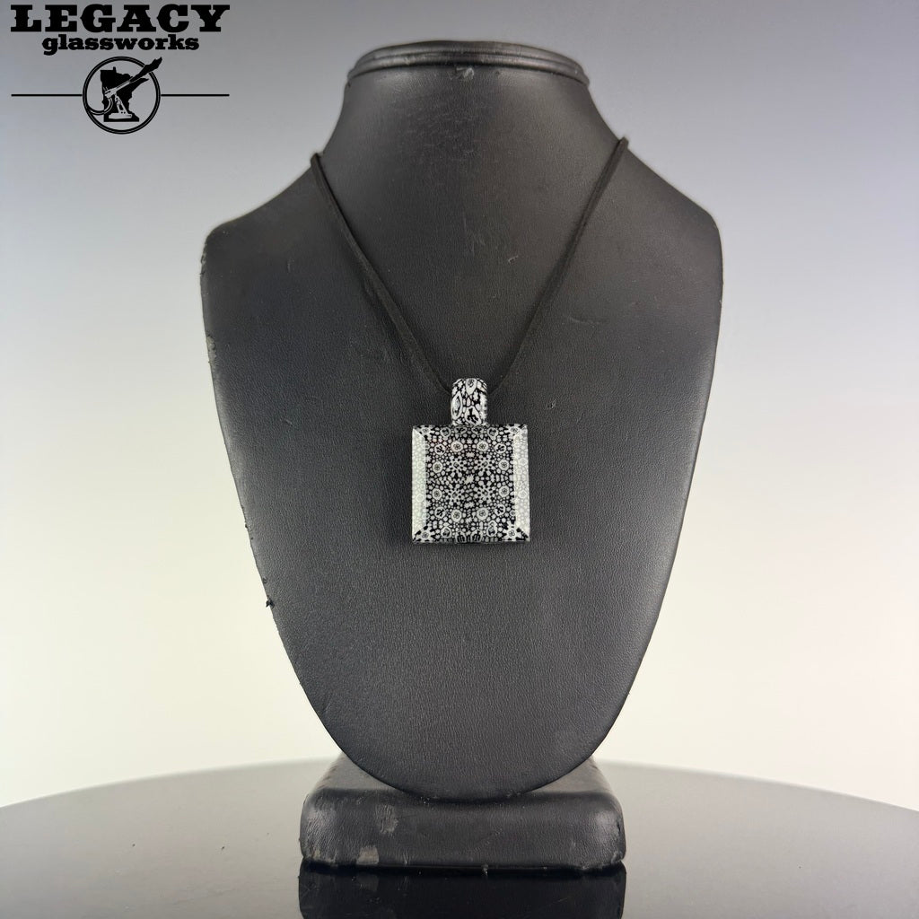 Hollingsworth Glass Square Millie Pendant