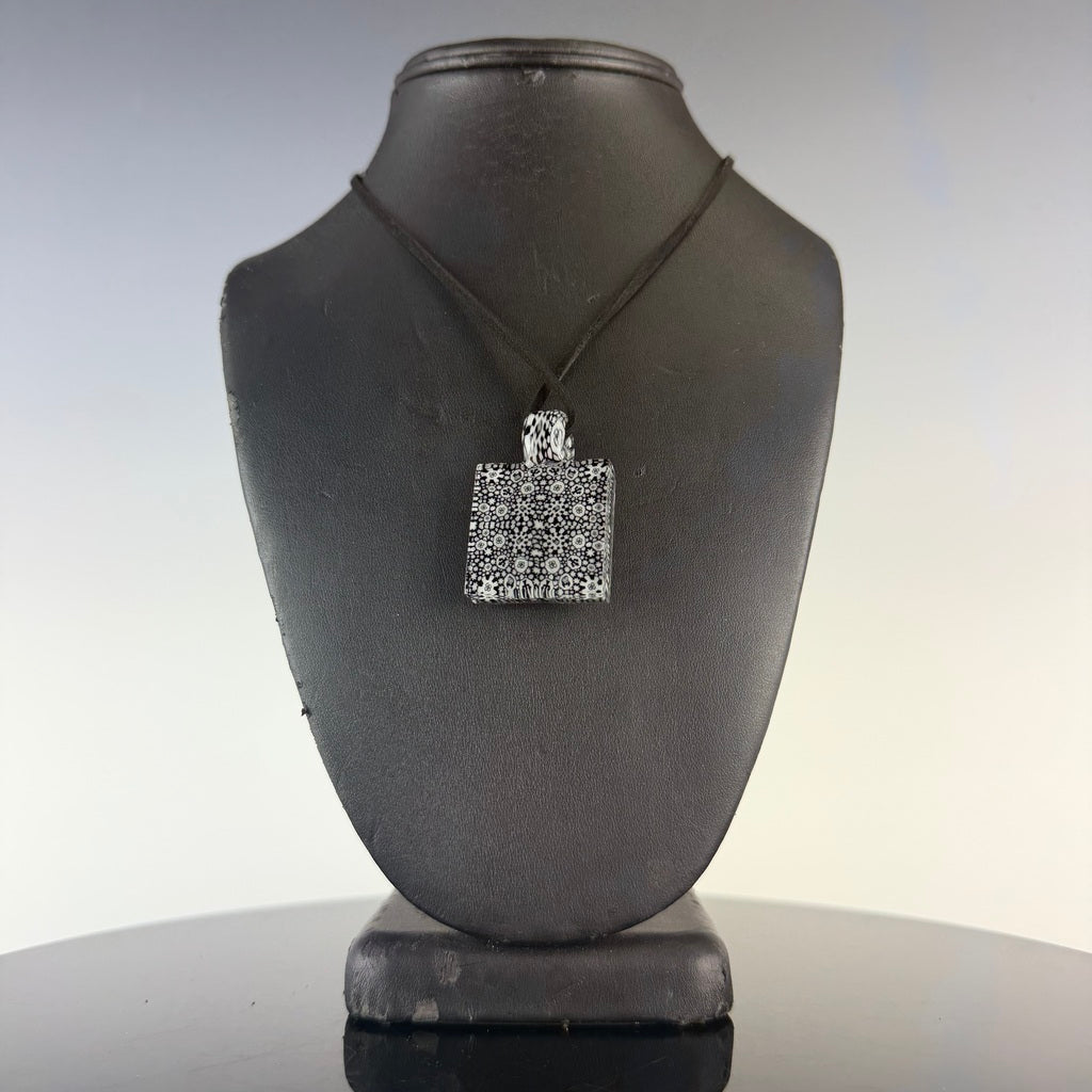 Hollingsworth Glass Square Millie Pendant