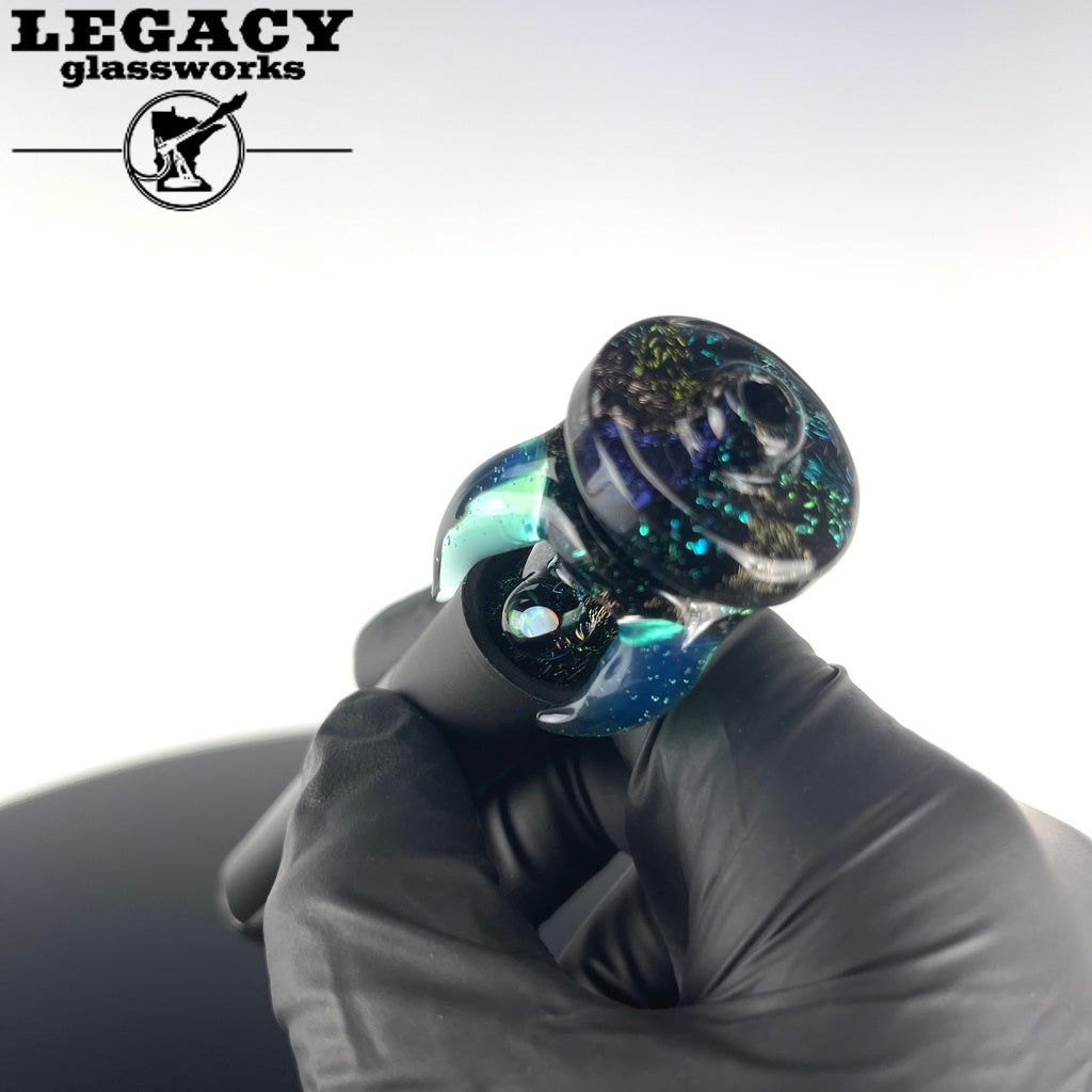 AJ Surf City Dichro/Blue Pivot Mouthpiece