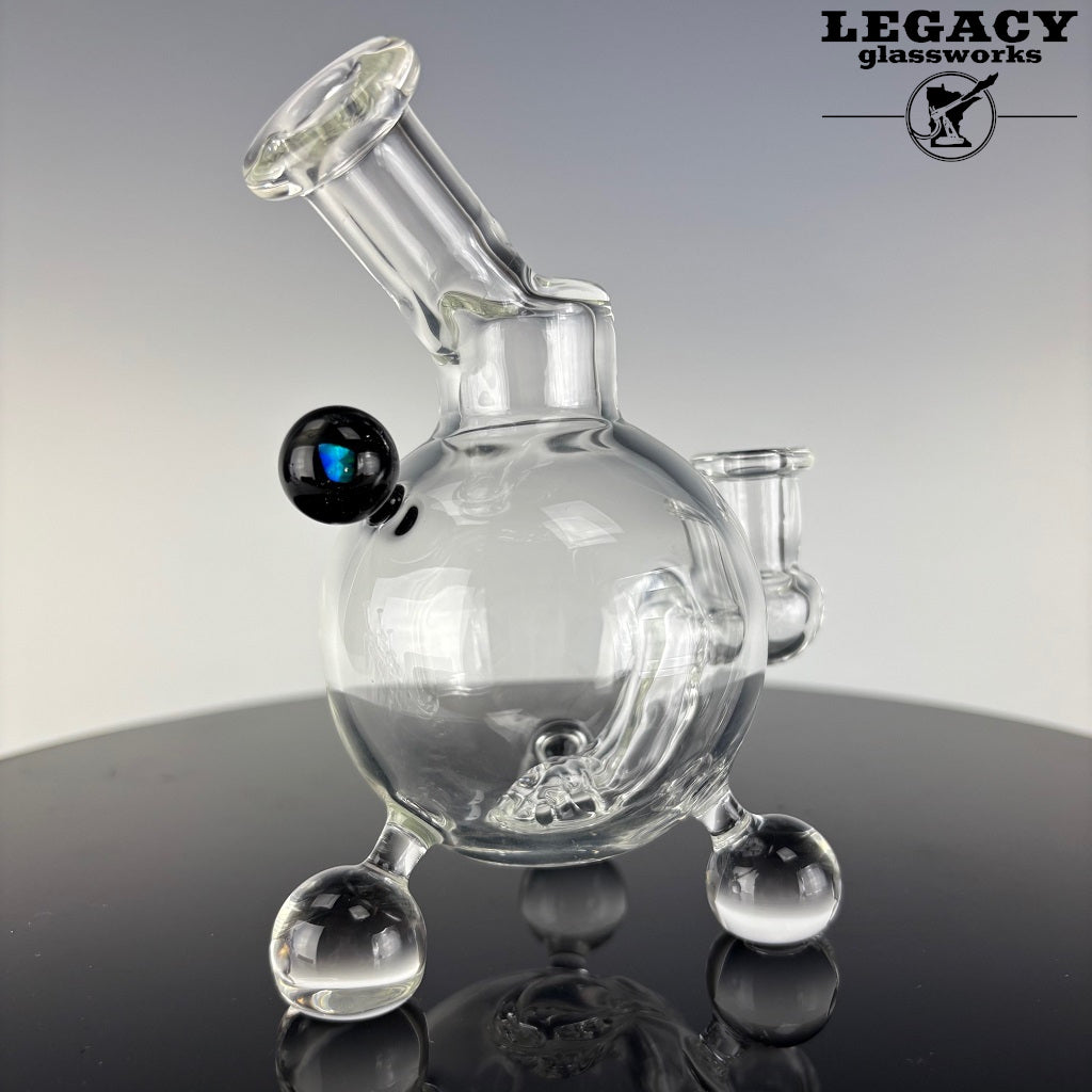 Garner Glass Clear Orb Rig