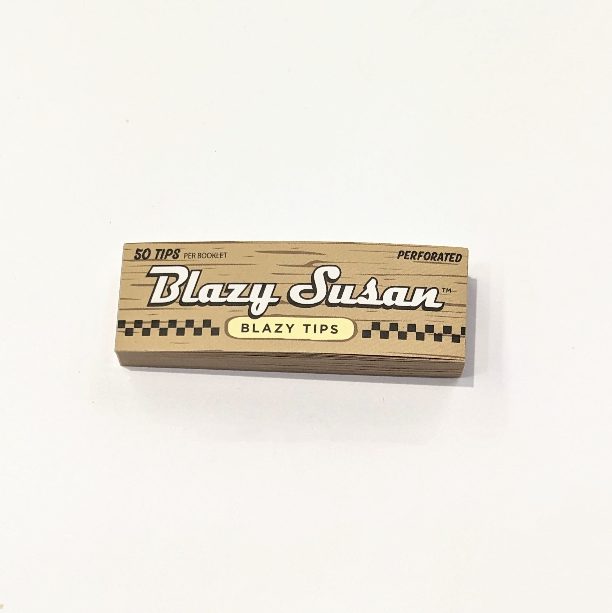 Blazy Susan Perforated Rolling Tip Booklet