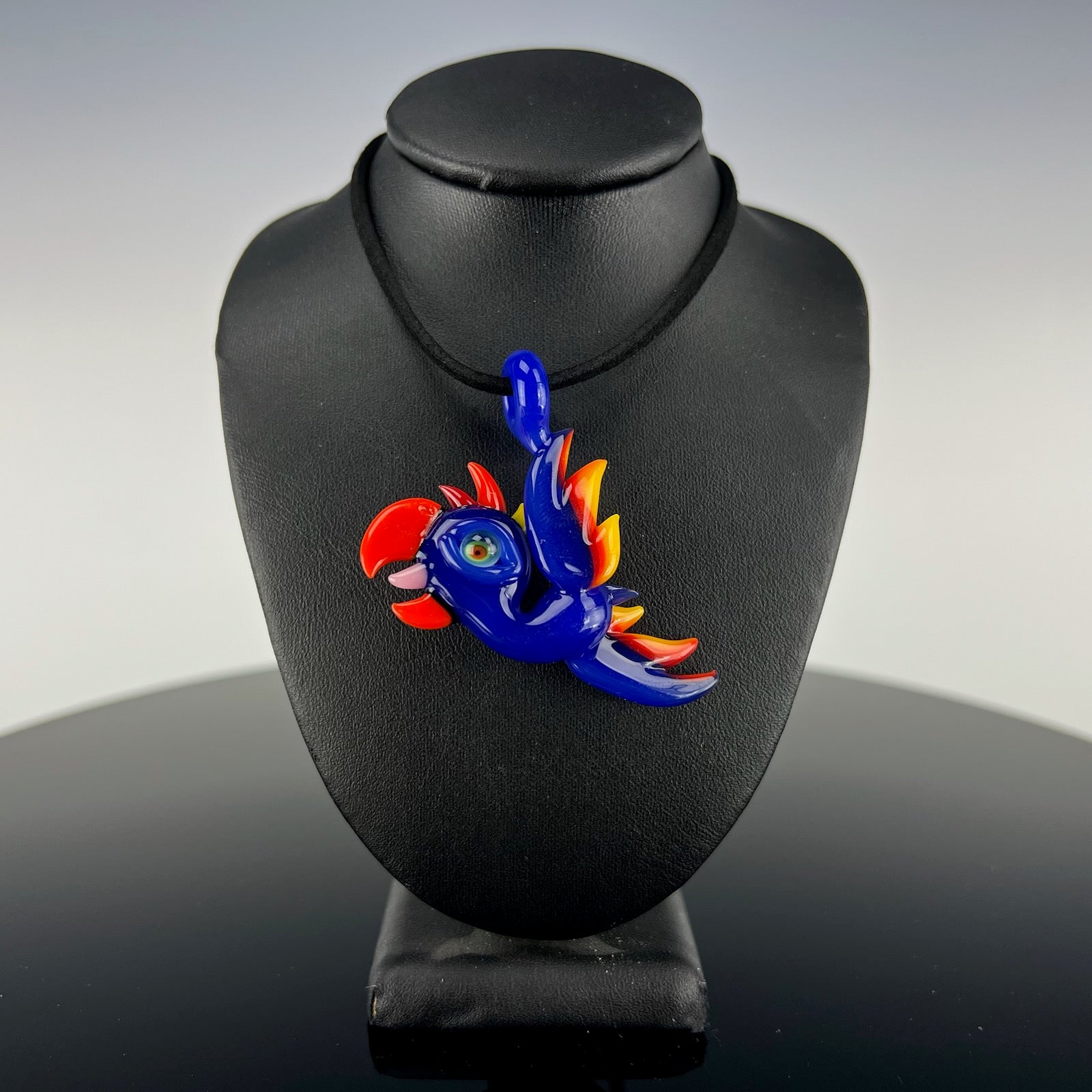RJ glass Flying Bird Pendants
