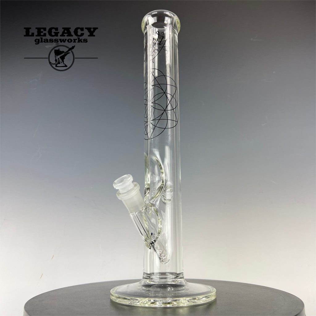 Envy Glass 50x7mm 15" Clear Straight Tube